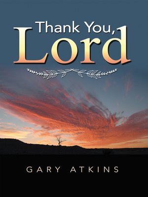 cover image of Thank You, Lord